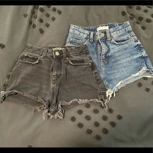 Primark shorts denim high rise